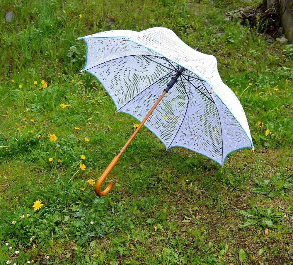 Háčkovaný slunečník