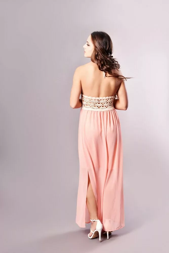 Letní háčkované šaty MOLIE