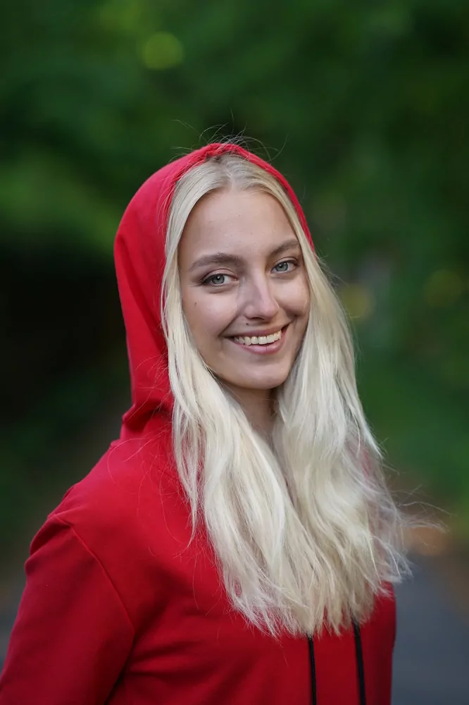 Dámské mikinošaty GOMI červené