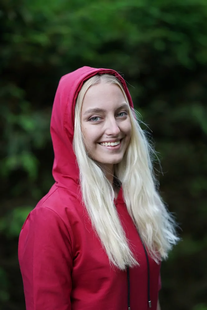 Dámské mikinošaty GOMI bordó