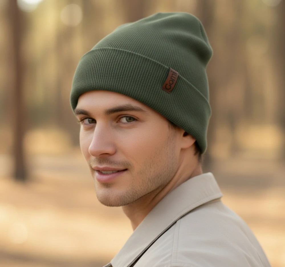 Žebrovaná čepice  ARMY