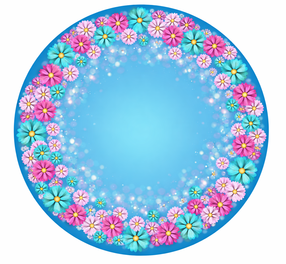 Kolová dětská sukně  KVÍTÍ