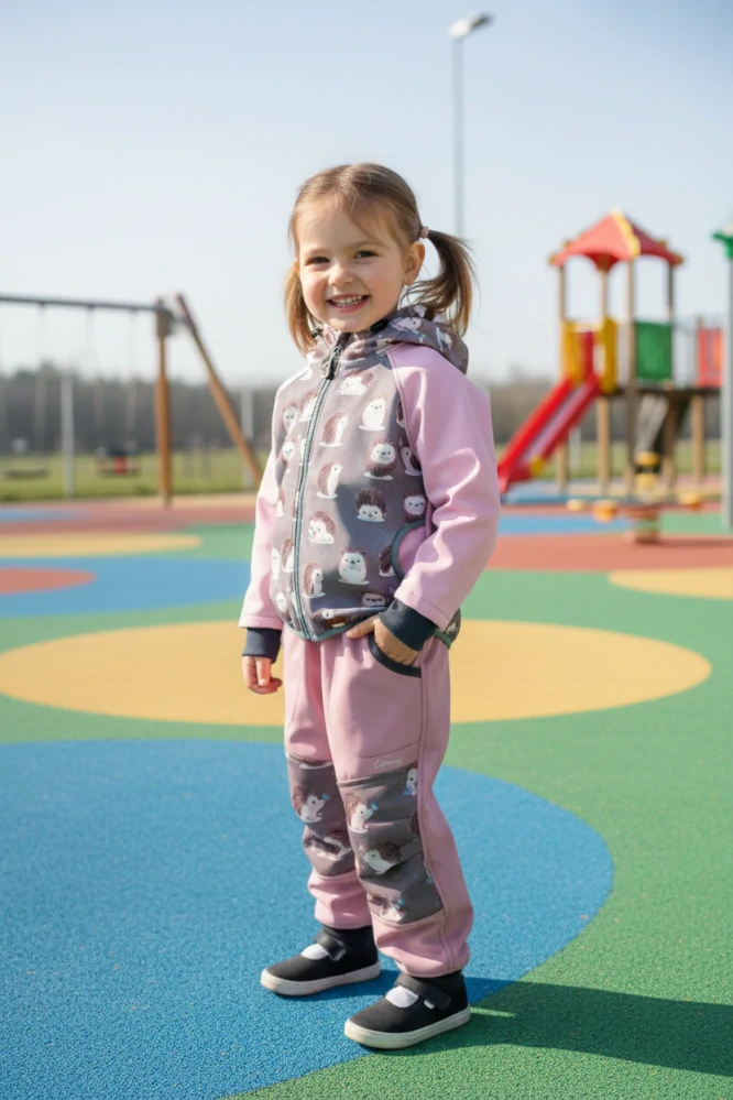 Dětské softshellové kalhoty JEŽEK