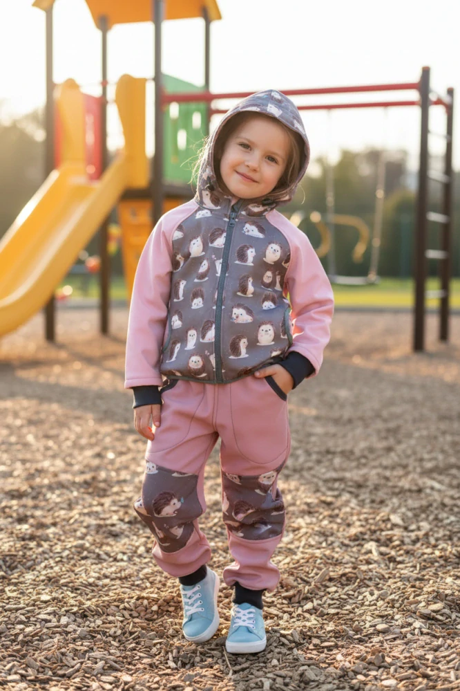 Dětská softshellová bunda JEŽEK