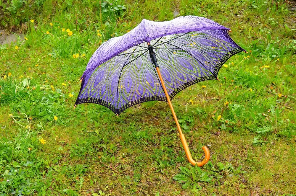 Háčkovaný slunečník