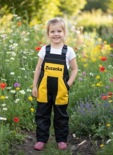 Dlouhé montérky ZUZKA s JMENOVKOU