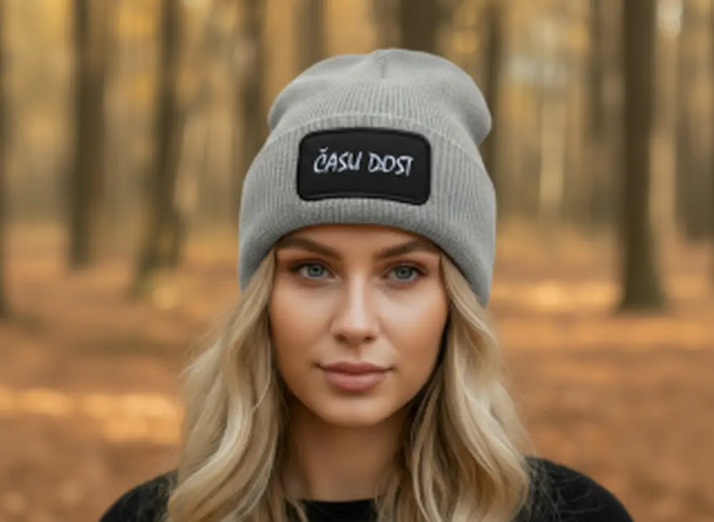 Zimní čepice ČASU DOST