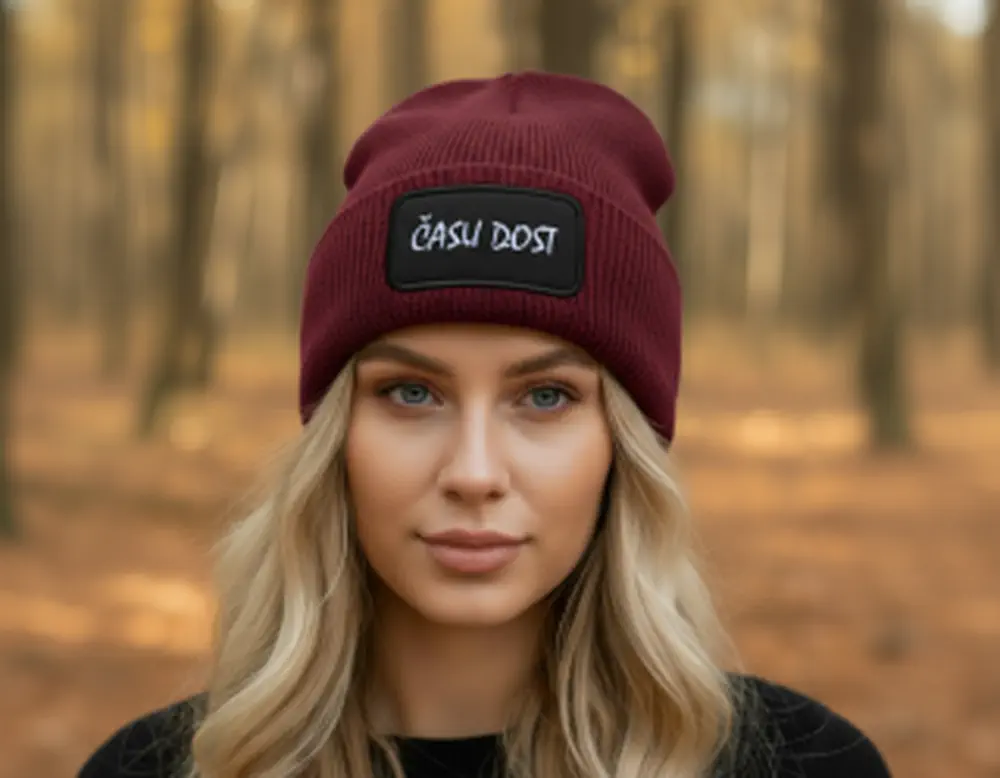 Zimní čepice ČASU DOST