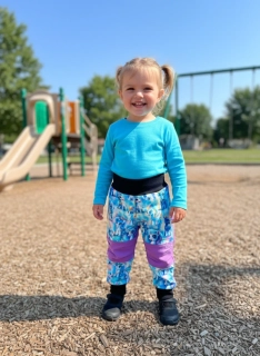 Dětské softshellové kalhoty JEDNOROŽEC 