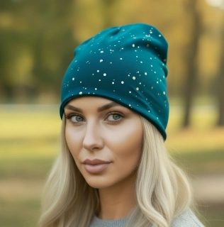 Dvouvrstvá čepice  CLAUDIA 