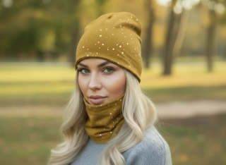 Čepice s nákrčníkem  BARBORA 