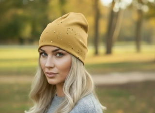 Dvouvrstvá čepice  BARBORA 