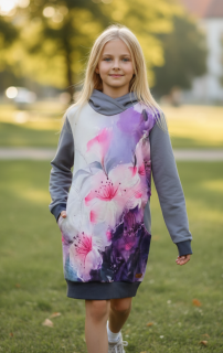 Dětské mikinošaty 