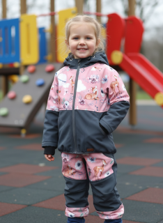 Dětská softshellová bunda SRNKY