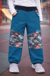 Dětské softshellové kalhoty DINO 