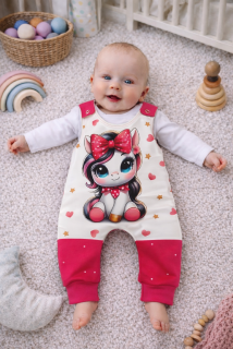 Dětské lacláčky s poníkem