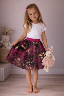 Kolová dětská sukně  VILMA