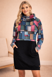Dámské mikinošaty MOSAIC