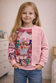 Dívčí mikina MINECRAFT 