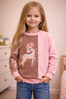 Dívčí mikina JEDNOROŽEC 🦄