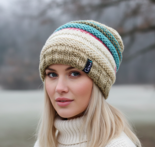 Pletená čepice - houmeles 