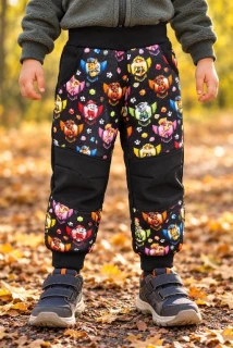 Dětské softshellové kalhoty s patrolou, vel. 98/104