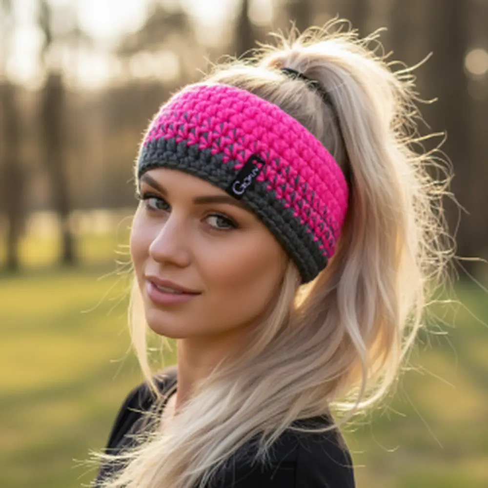 Háčkovaná čelenka