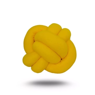 Polštář uzel ŽLUTÝ