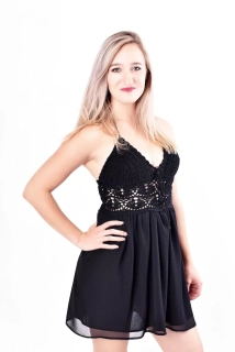 Letní kombinované šaty EMILY