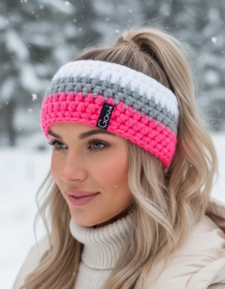 Háčkovaná čelenka 