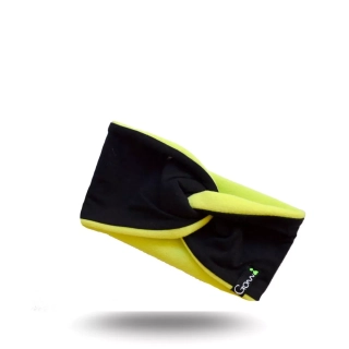 Čelenka úpletová křížená s fleecem