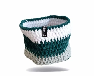 Háčkovaný nákrčník DENIS