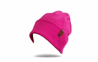 Žebrovaná čepice NEON RŮŽOVÁ