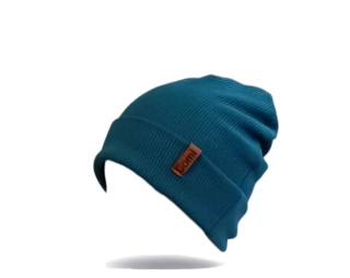 Žebrovaná čepice PETROL