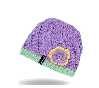 Háčkovaná čepička