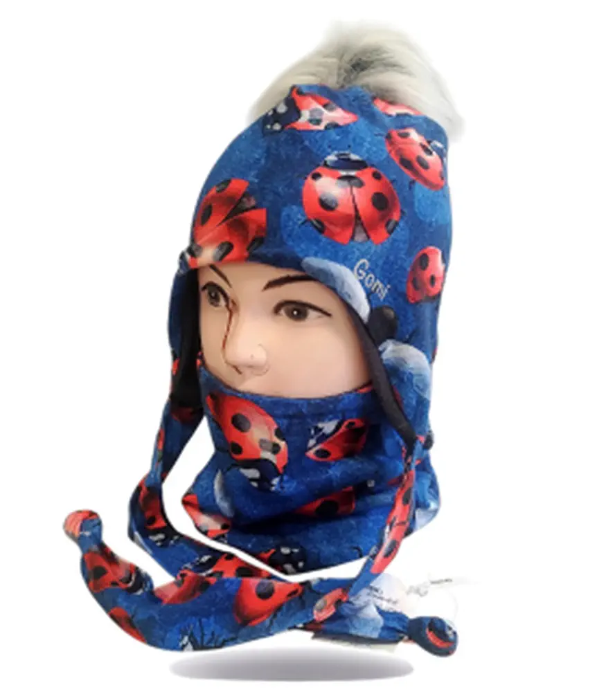 Ušanka s nákrčníkem BERUŠKY FLEECE
