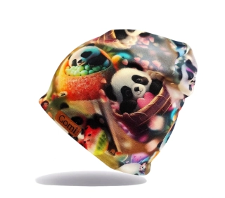  Dvouvrstvá čepice PANDA