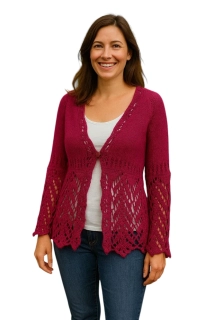 Háčkované bolerko 