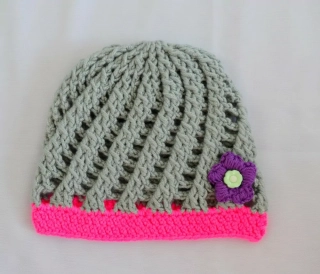 Háčkovaná čepička