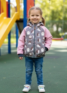 Dětská softshellová bunda JEŽEK