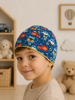 Dvouvrstvá čepice HASIČI A POLICIE