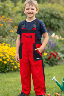 Dlouhé montérky KAREL s JMENOVKOU