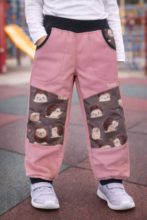 Dětské softshellové kalhoty JEŽEK