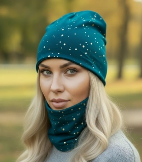 Čepice s nákrčníkem CLAUDIA