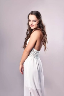 Letní kombinované šaty MOLIE