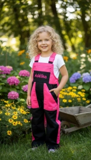 Dlouhé montérky JENNY s JMENOVKOU