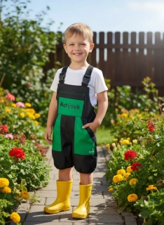 Kraťasové montérky FANY s JMENOVKOU